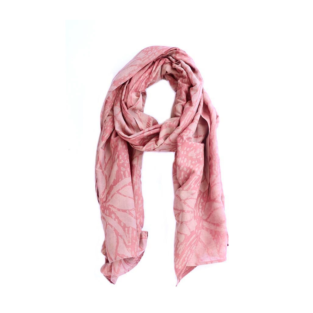 ichcha Lacey Scarf | Handmade | Block Printed Scarves – beryl